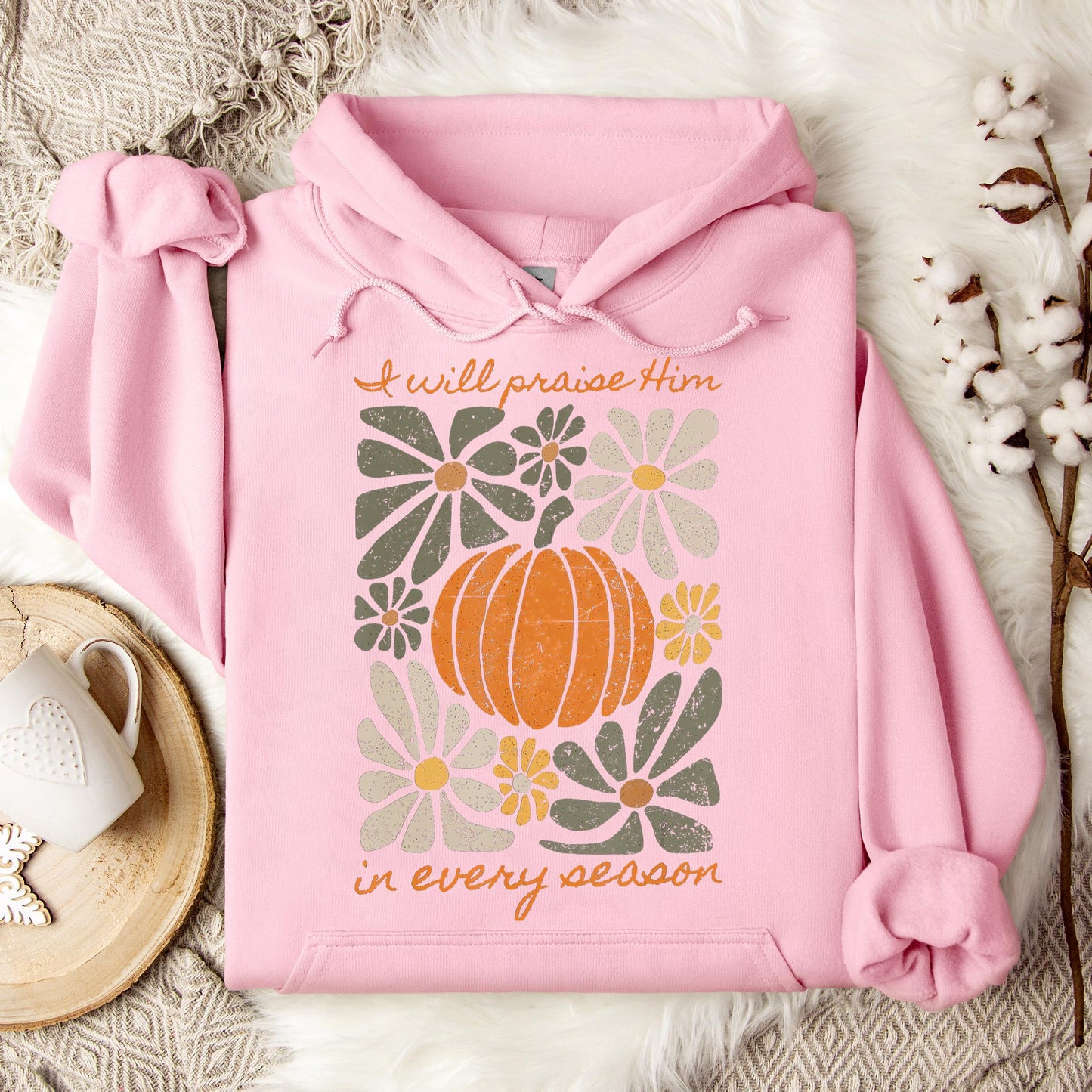 I Will Praise Him In Every Season 01 Hoodie