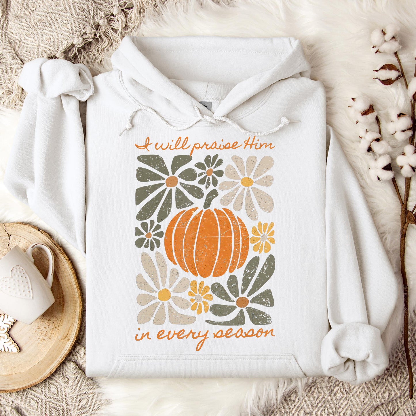 I Will Praise Him In Every Season 01 Hoodie
