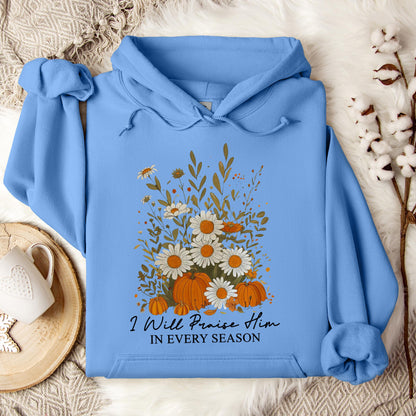 I Will Praise Him In Every Season Hoodie