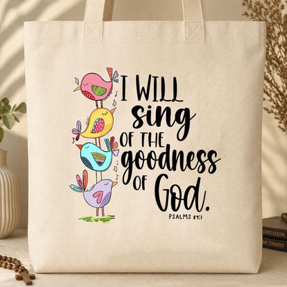 I Will Sing Of The Goodness Of God PSALM 46.10 01