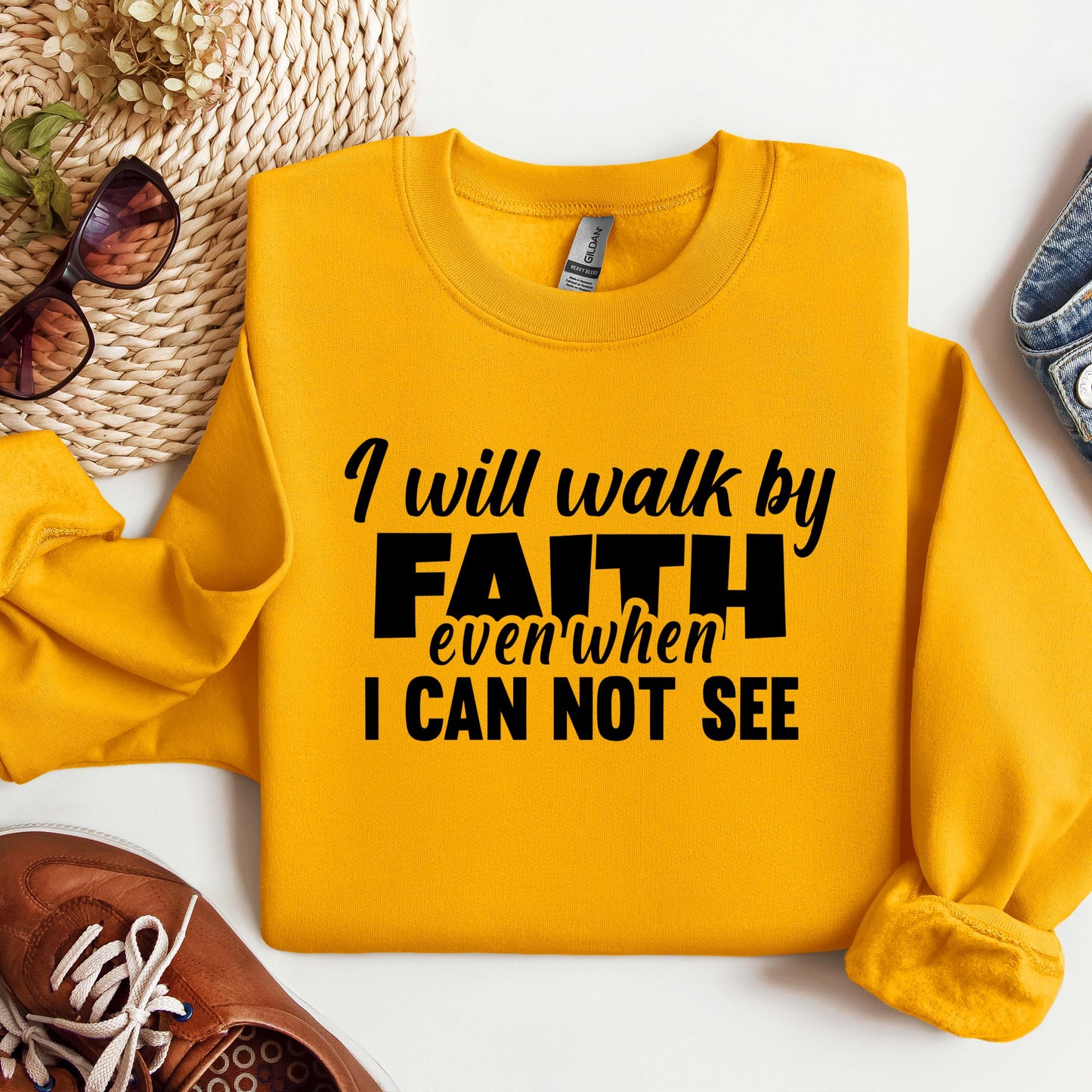 I Will Walk By Faith Even When I Can Not See 01