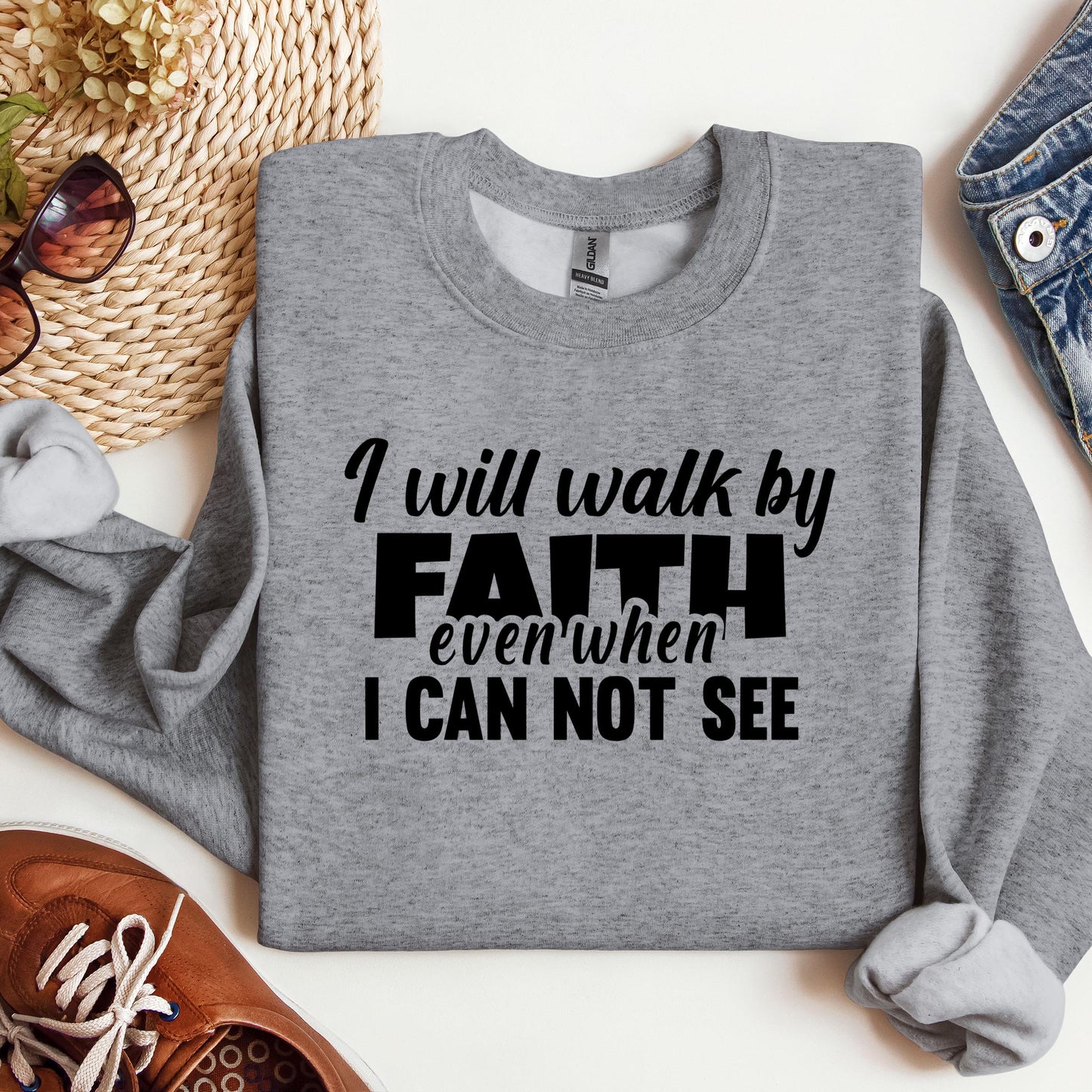 I Will Walk By Faith Even When I Can Not See 01
