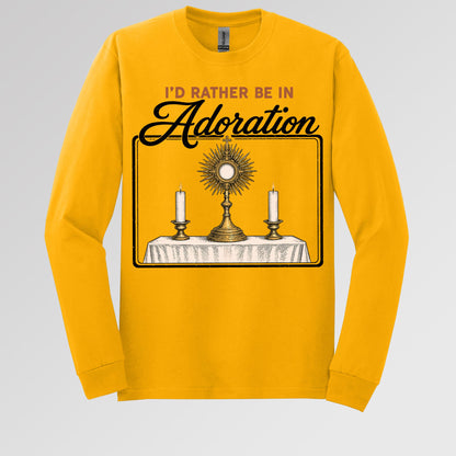 I'd Rather Be In Adoration
