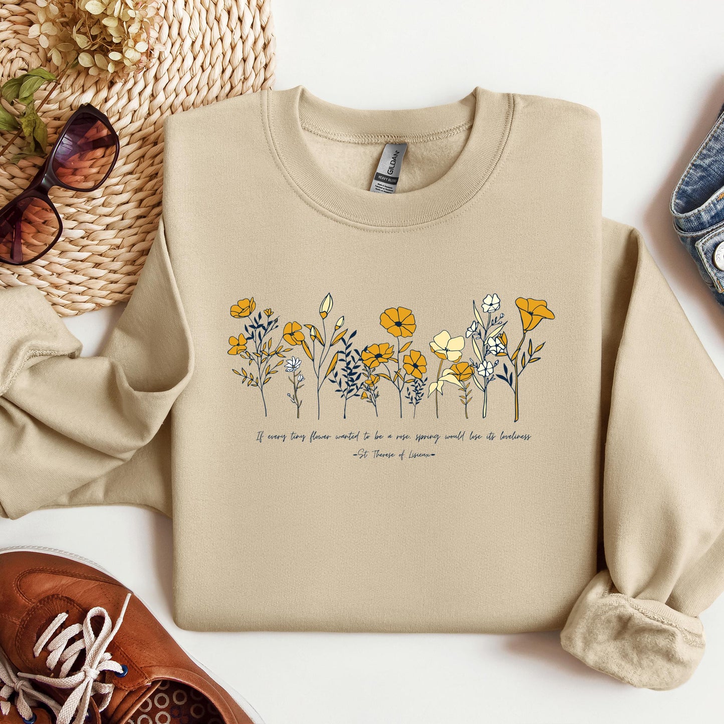 If Every Tiny Flower Wanted To Be A Rose, Spring Would Lose Its Loveliness