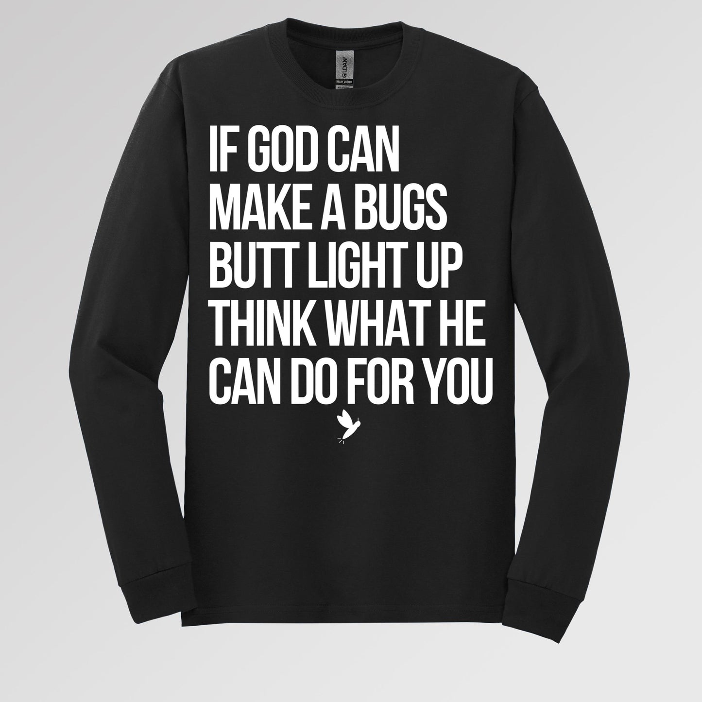 If God Can Make A Bugs Butt Light Up Think What He Can Do For You 01