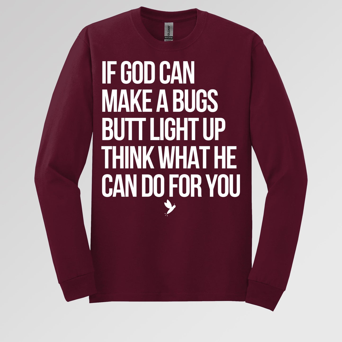 If God Can Make A Bugs Butt Light Up Think What He Can Do For You 01