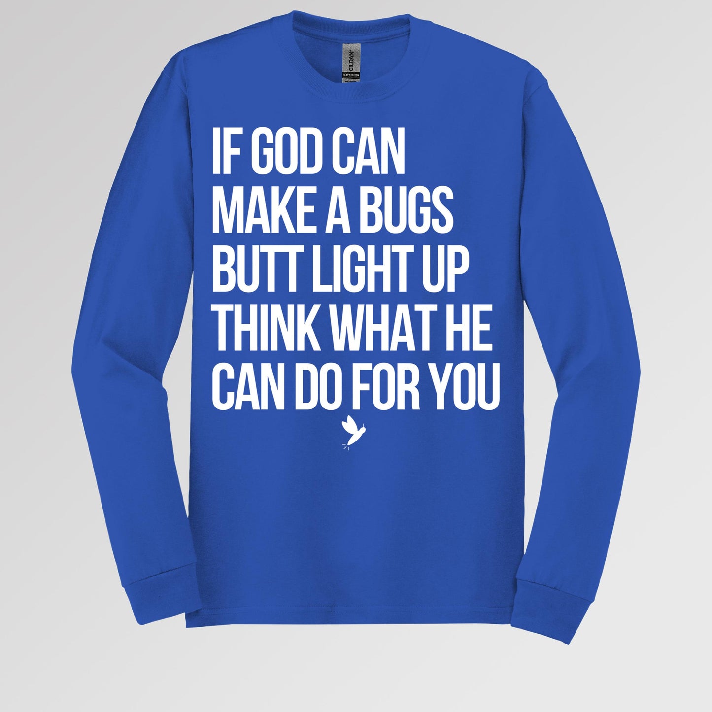 If God Can Make A Bugs Butt Light Up Think What He Can Do For You 01