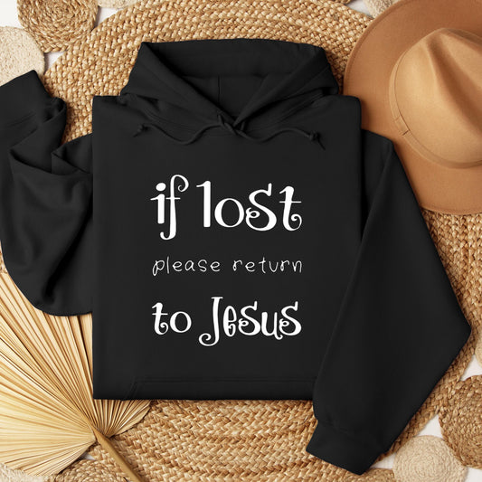 If Lost Please Return To Jesus