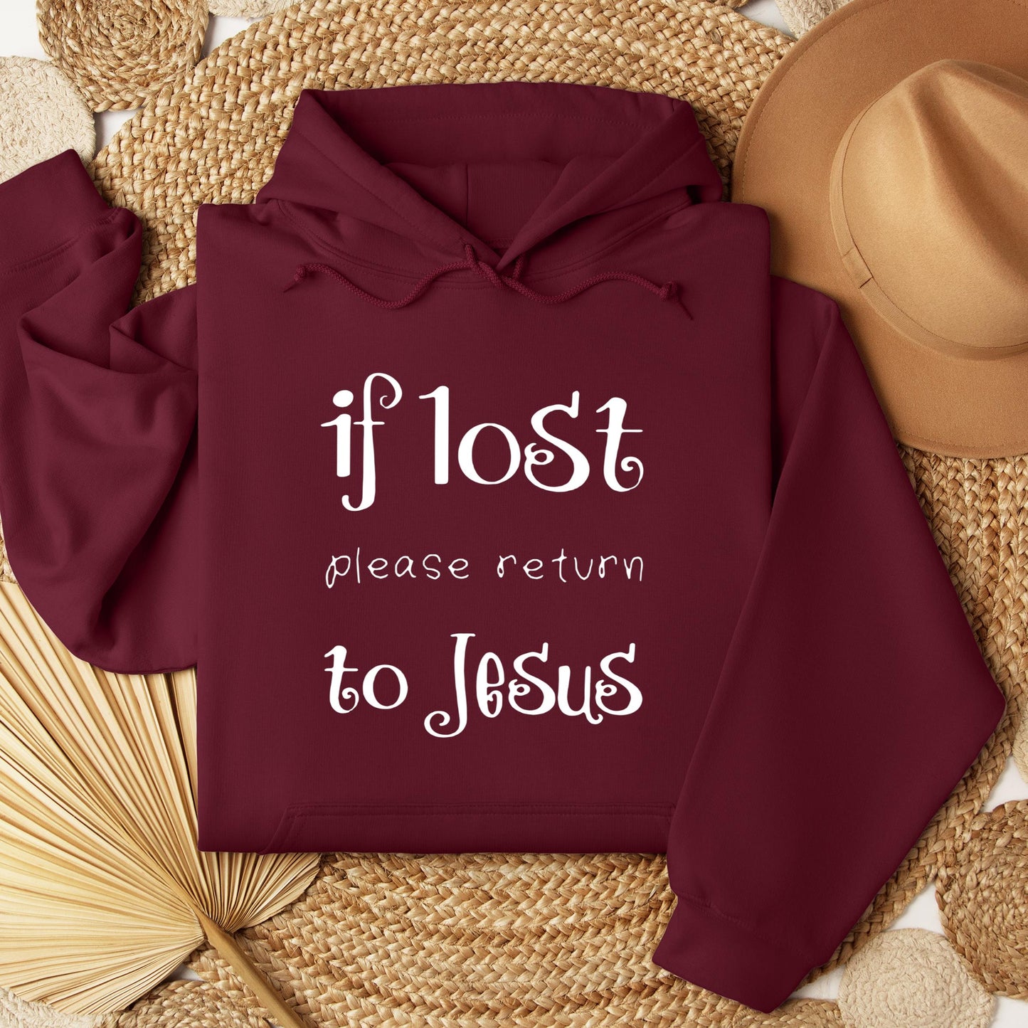 If Lost Please Return To Jesus