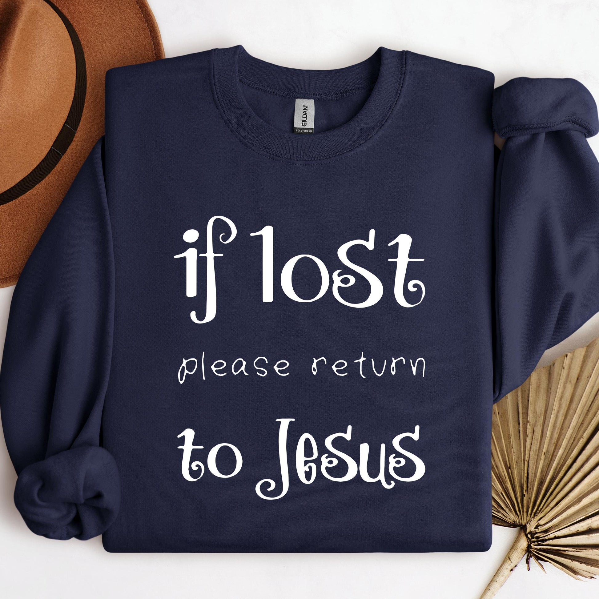 If Lost Please Return To Jesus
