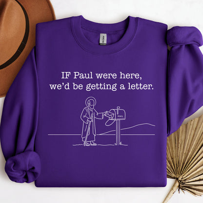 If Paul Were Here, We’d Be Getting A Letter 01