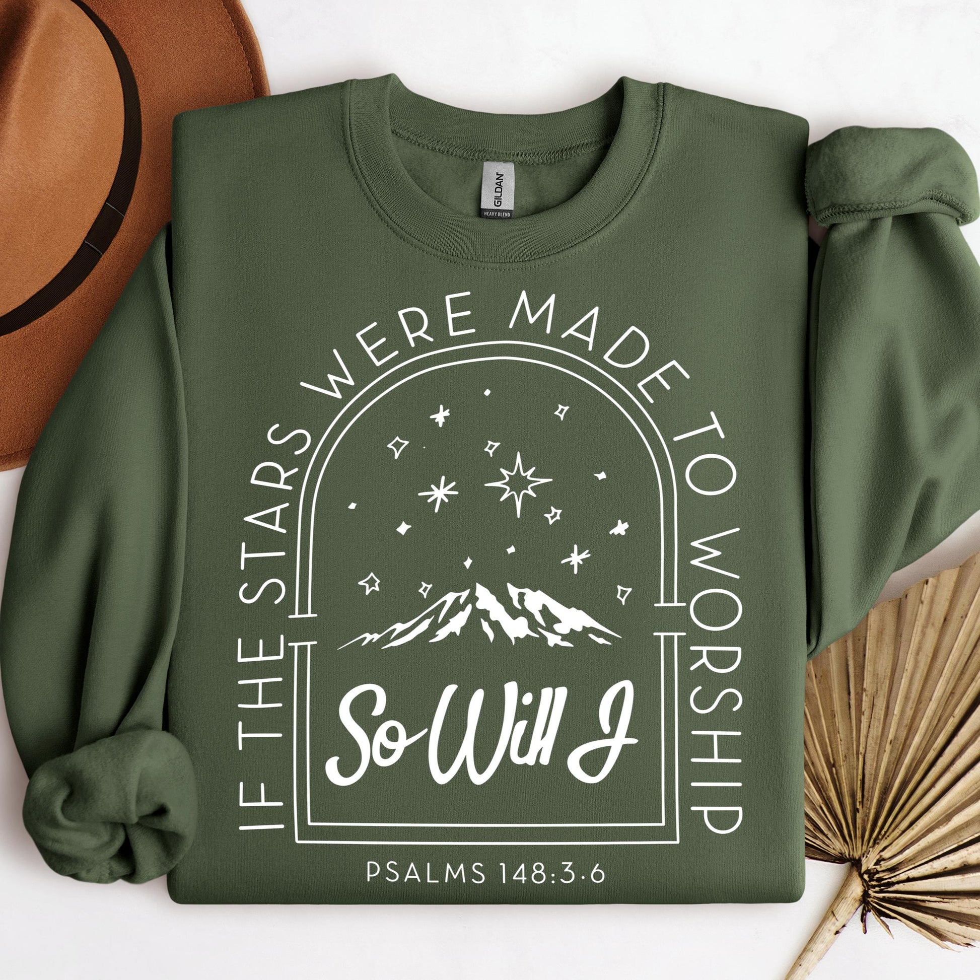 If The Stars Were Made To Worship So Will I Psalms 148.3-6 01