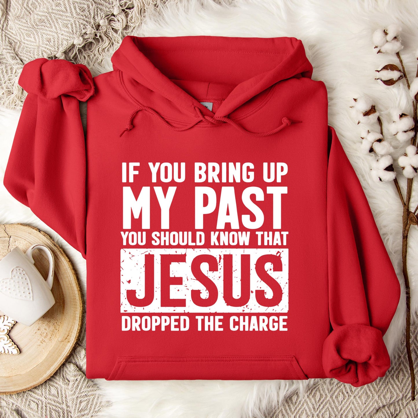 If You Bring Up My Past You Should Know That Jesus Dropped The Charge Hoodie