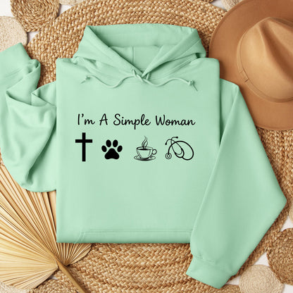 I'm A Simple Woman Cross Dog Cat Coffee Stethoscope 01