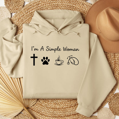 I'm A Simple Woman Cross Dog Cat Coffee Stethoscope 01