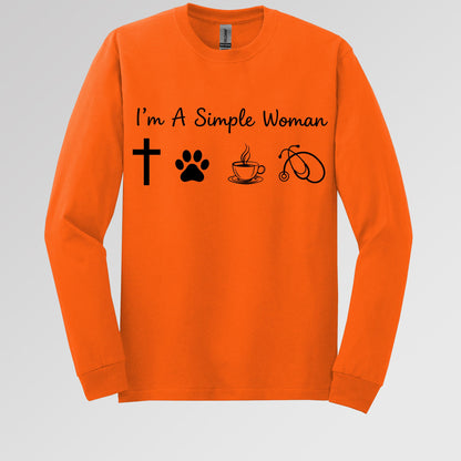 I'm A Simple Woman Cross Dog Cat Coffee Stethoscope 01
