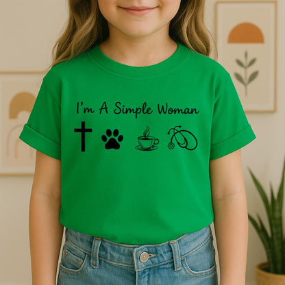I'm A Simple Woman Cross Dog Cat Coffee Stethoscope 01