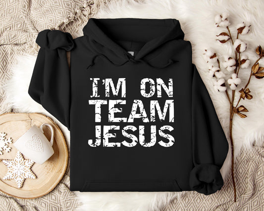 I'm On Team Jesus Hoodie