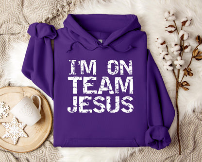 I'm On Team Jesus Hoodie