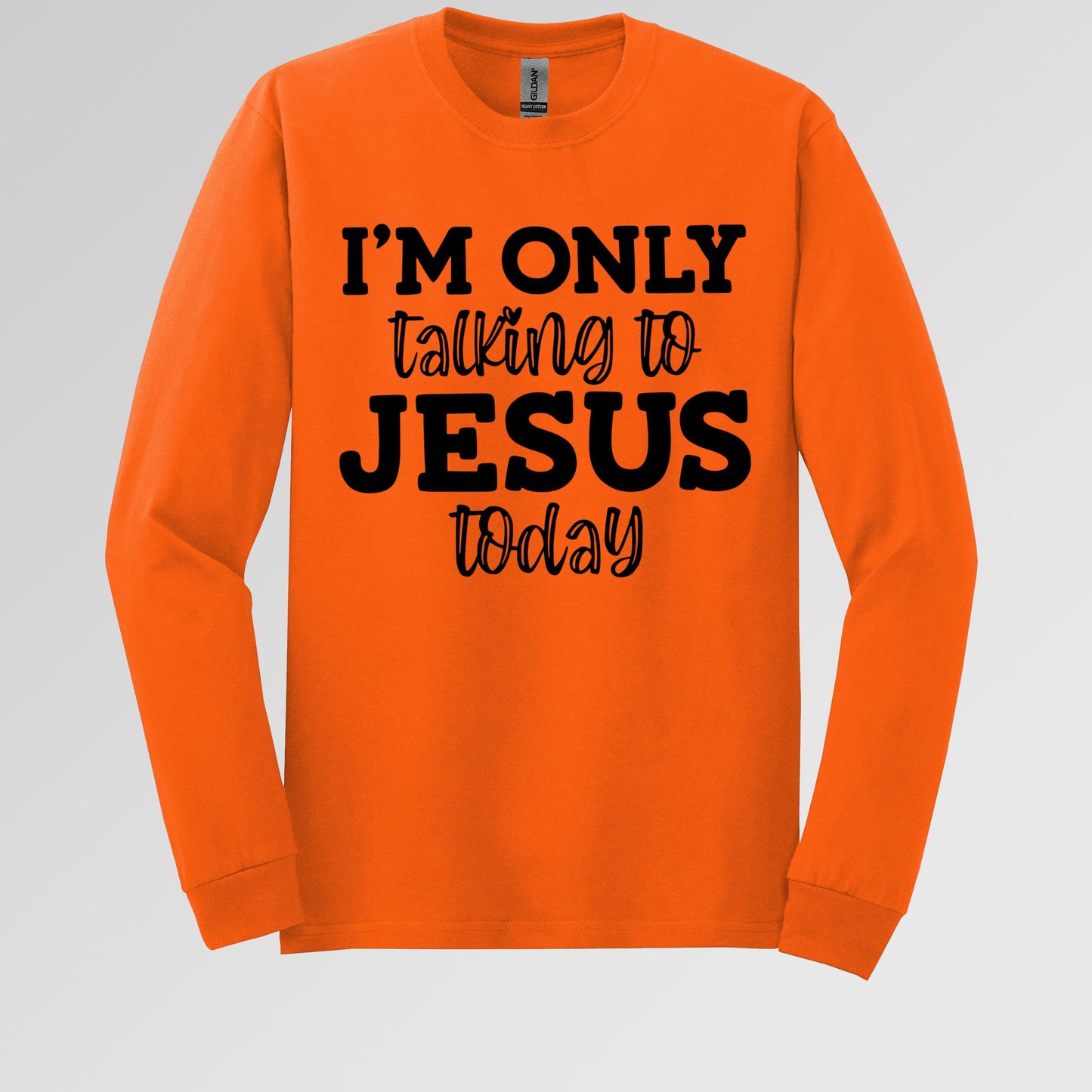 I'm Only Talking To Jesus Today