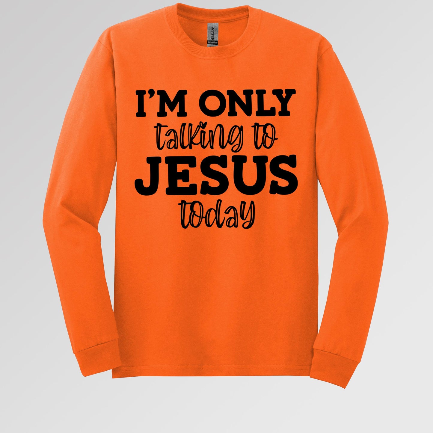 I'm Only Talking To Jesus Today