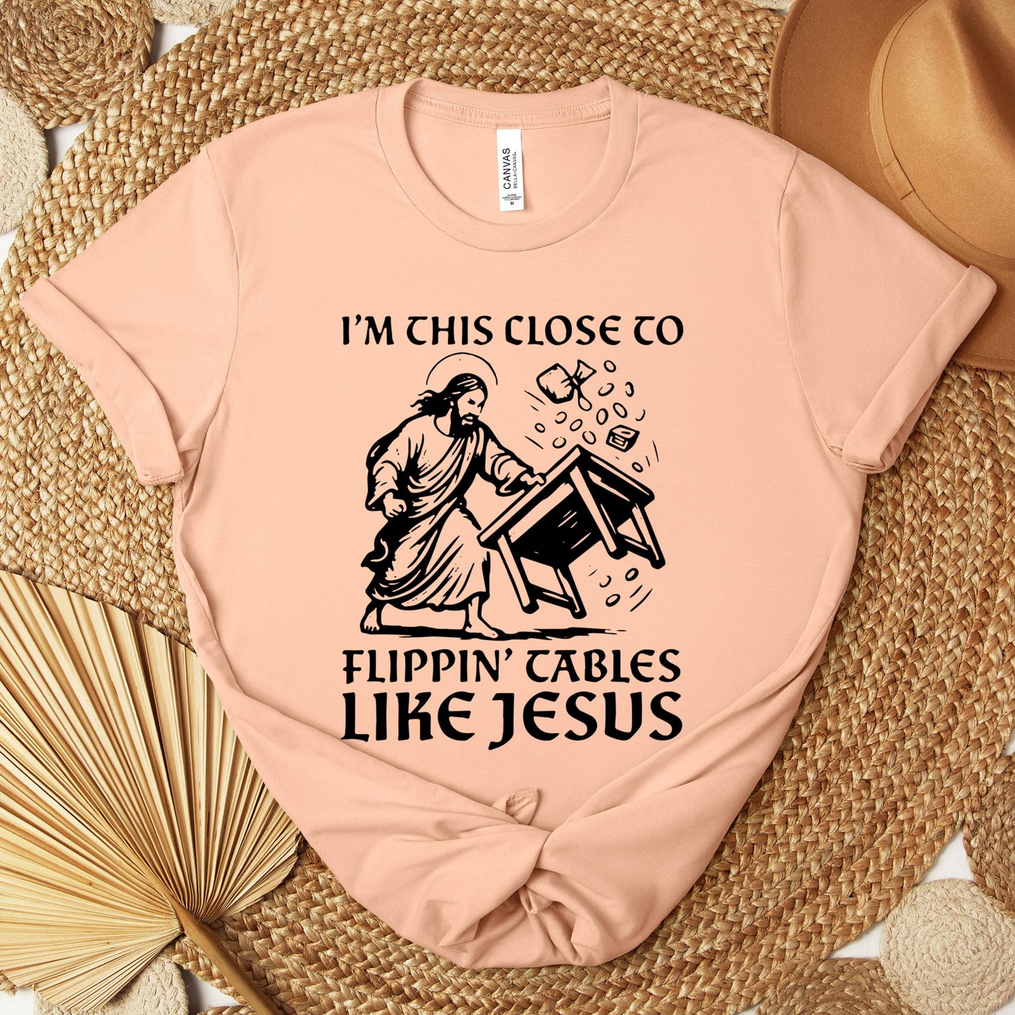 I'm This Close To Flippin' Cables Like Jesus Premium T-shirt