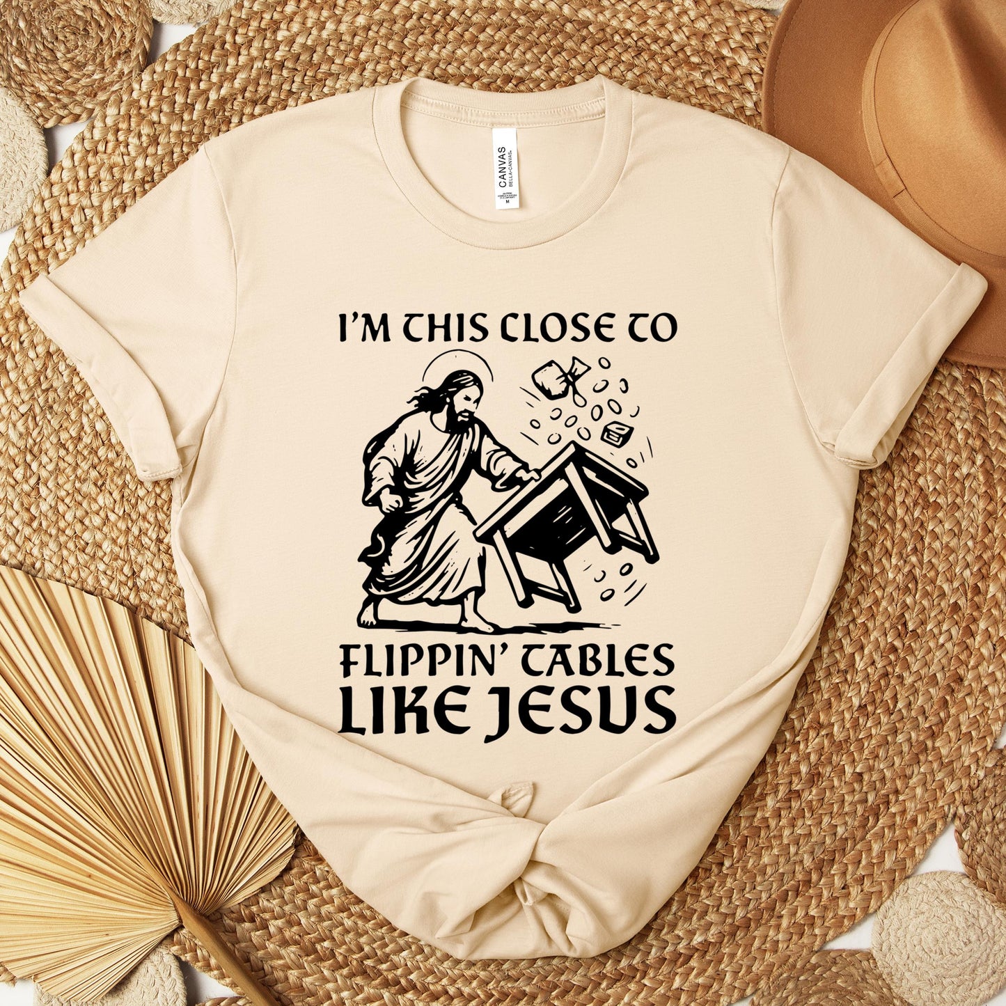 I'm This Close To Flippin' Cables Like Jesus Premium T-shirt