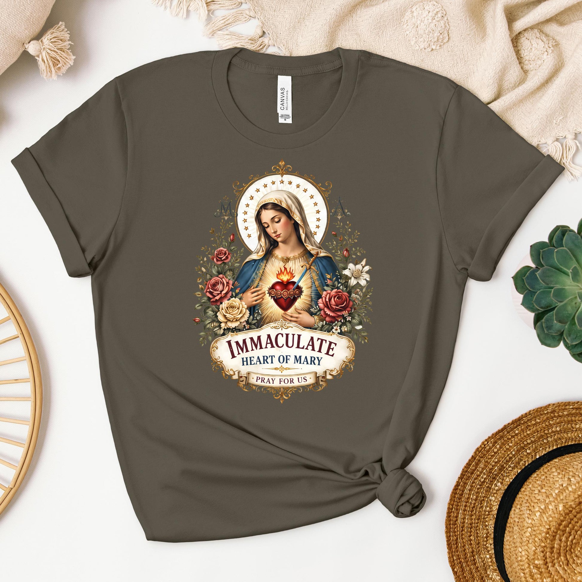 Immaculate Heart Of Mary Pray For Us