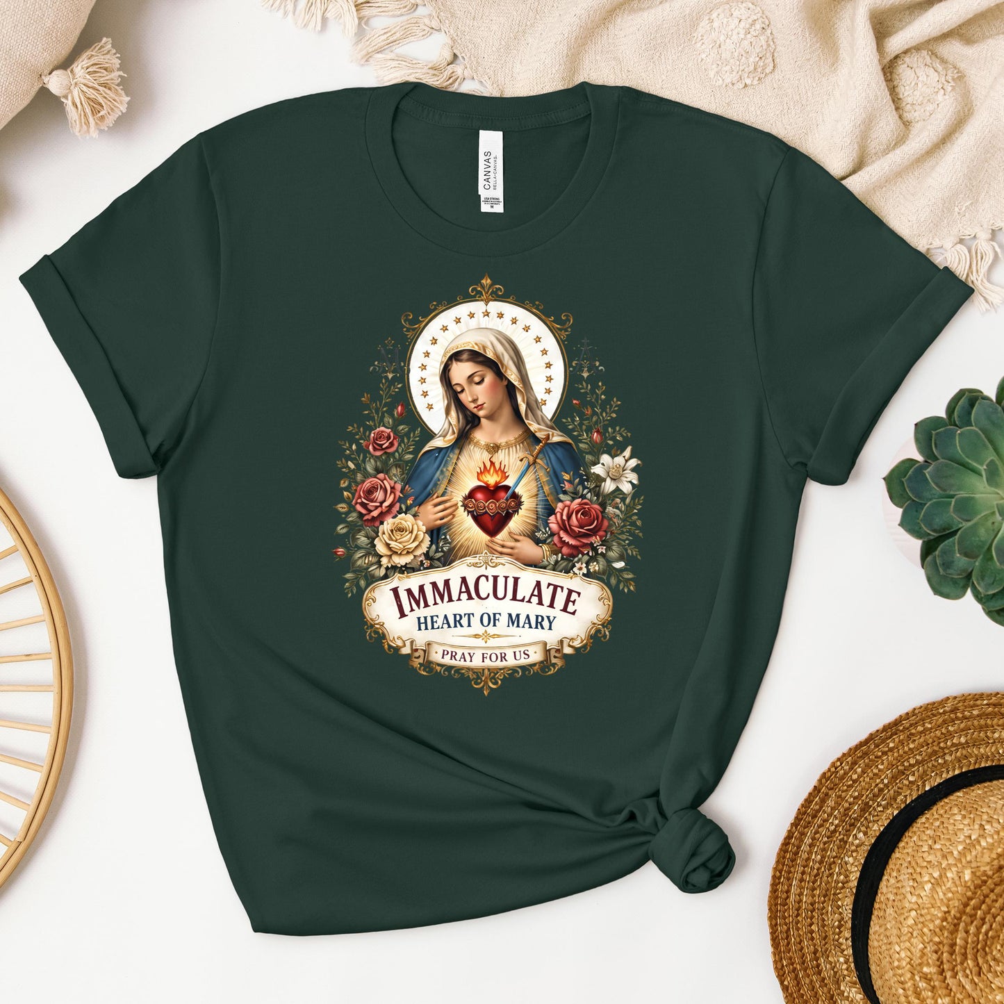 Immaculate Heart Of Mary Pray For Us