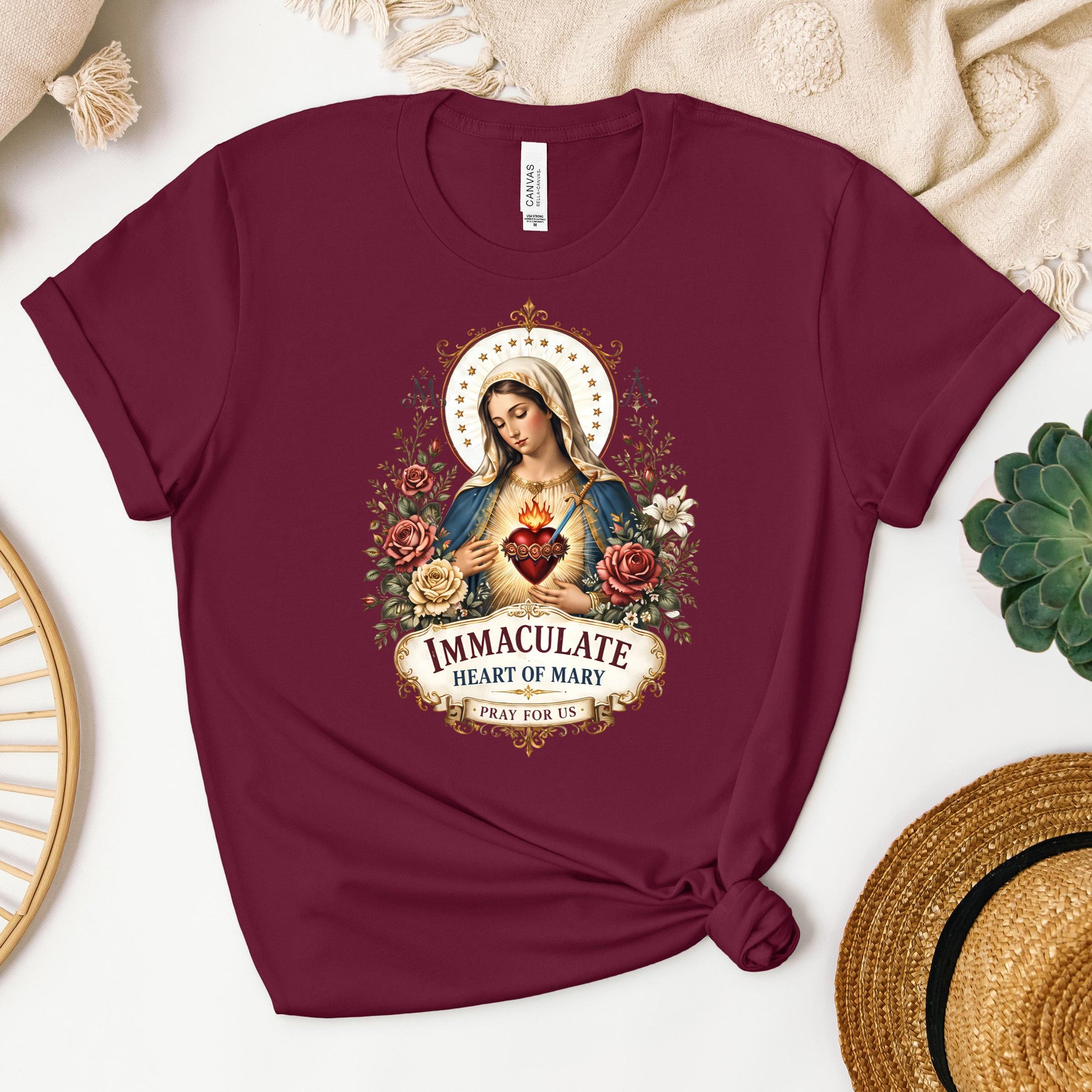 Immaculate Heart Of Mary Pray For Us