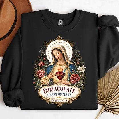 Immaculate Heart Of Mary Pray For Us
