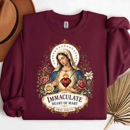 Immaculate Heart Of Mary Pray For Us