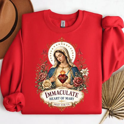 Immaculate Heart Of Mary Pray For Us