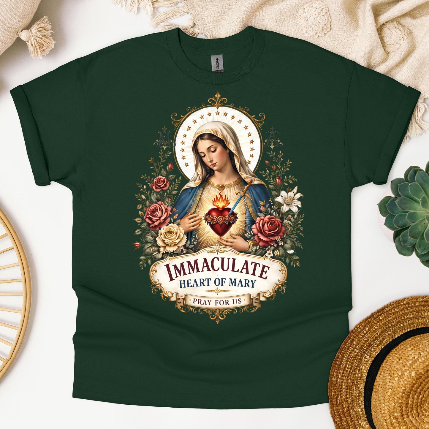 Immaculate Heart Of Mary Pray For Us