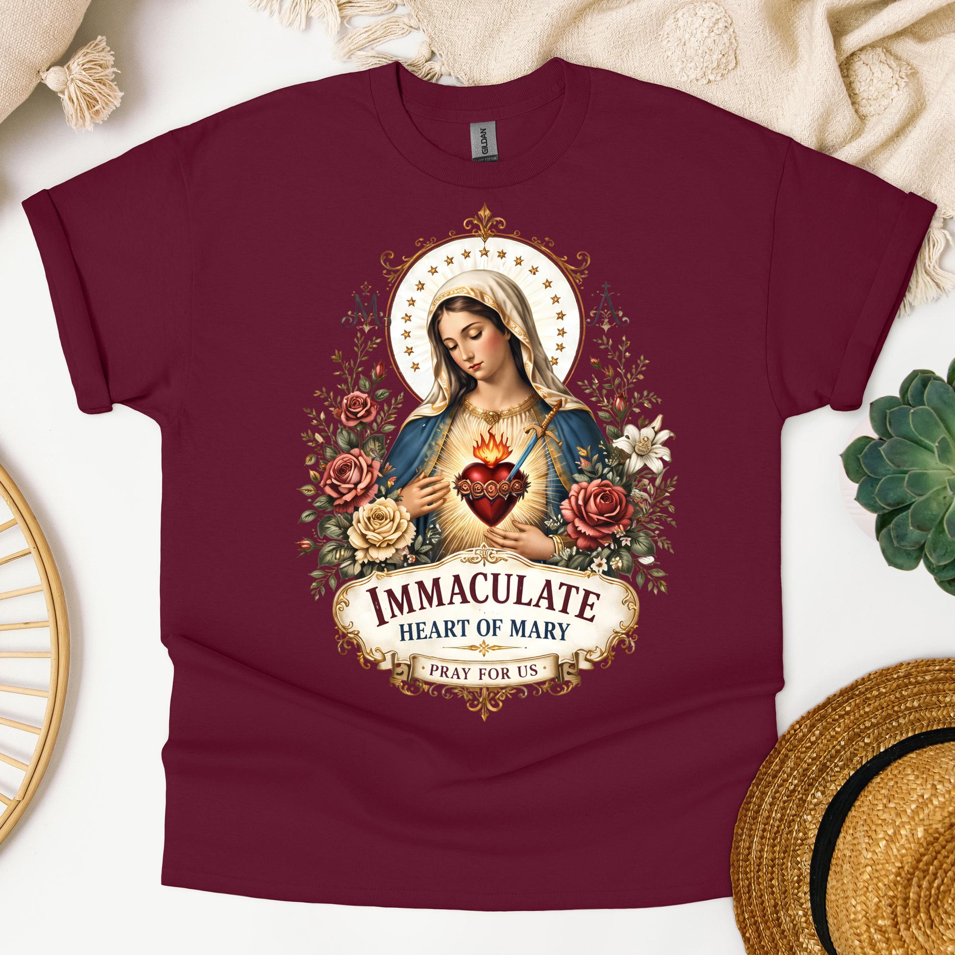Immaculate Heart Of Mary Pray For Us