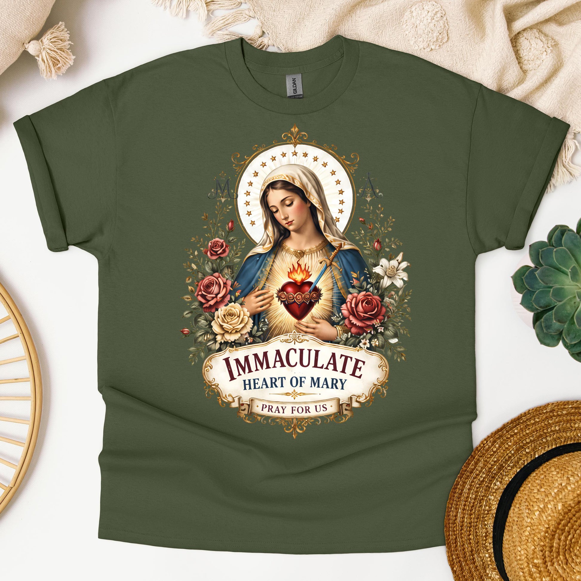 Immaculate Heart Of Mary Pray For Us