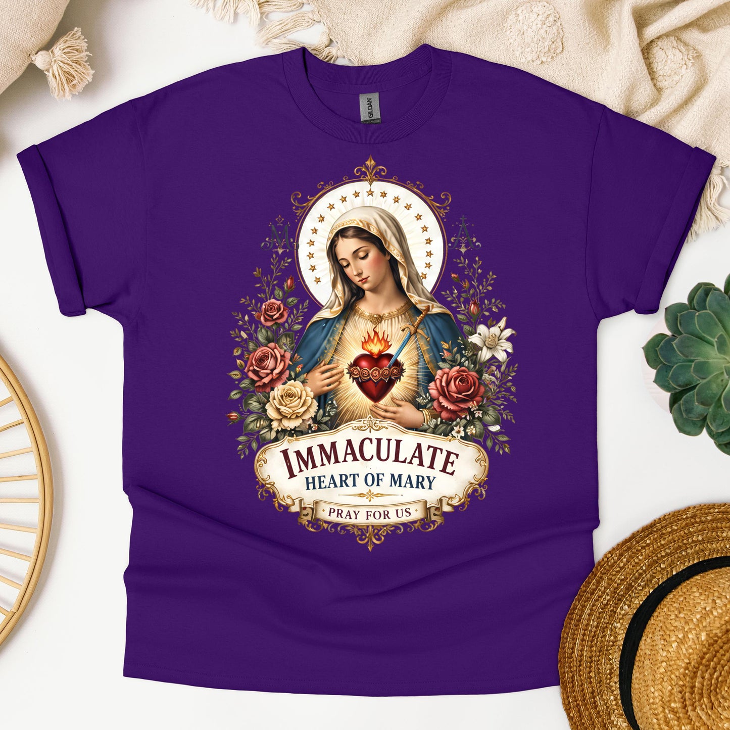 Immaculate Heart Of Mary Pray For Us