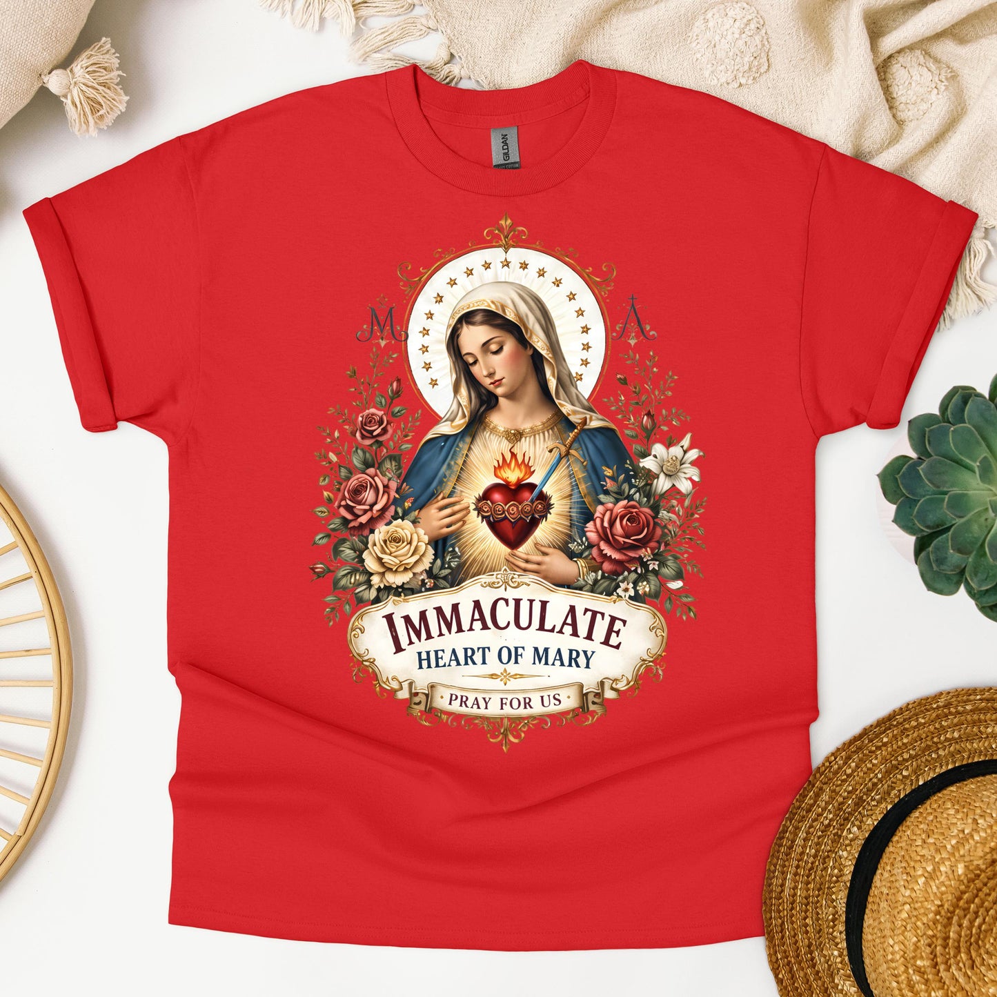 Immaculate Heart Of Mary Pray For Us