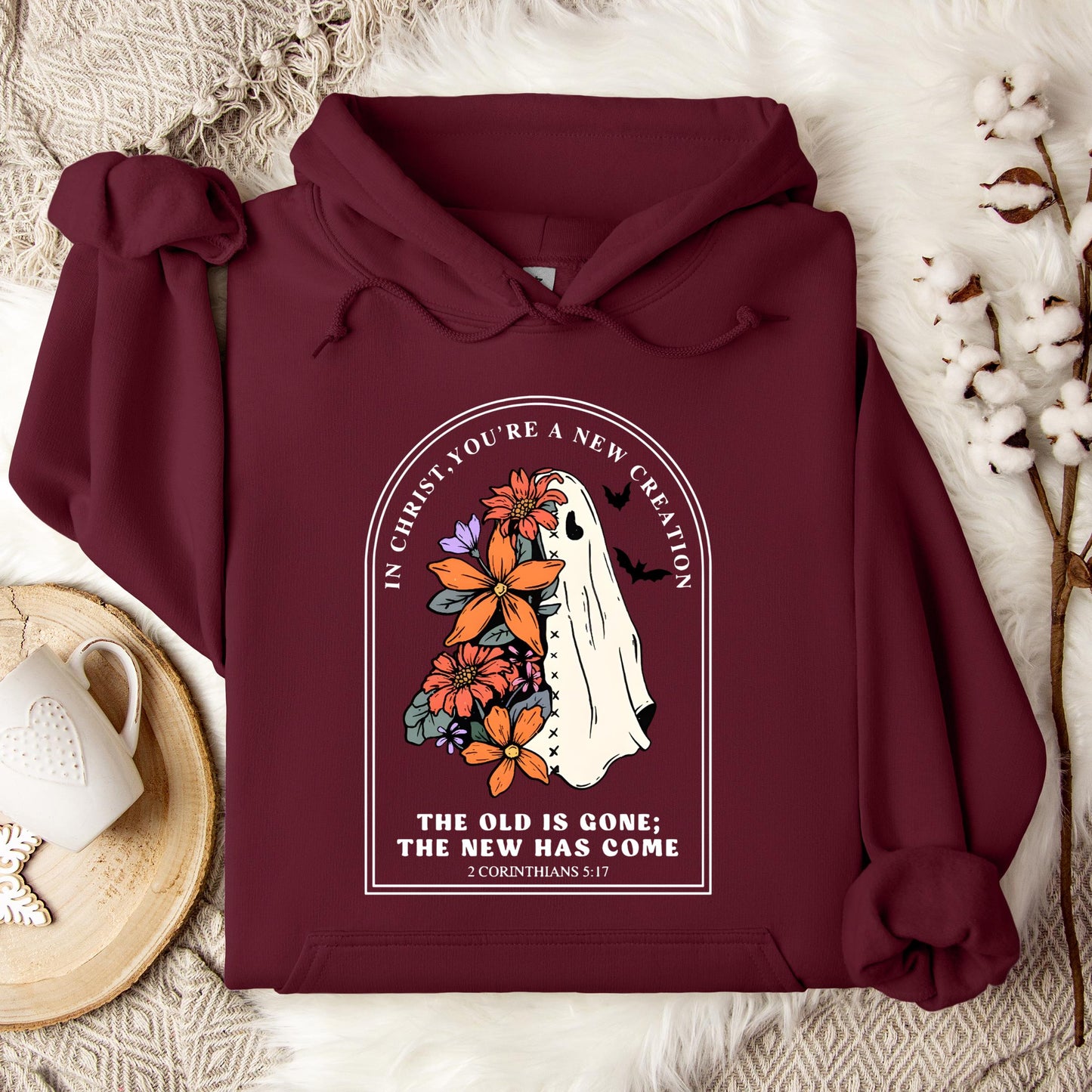 In Christ You Are A New Creation Hoodie