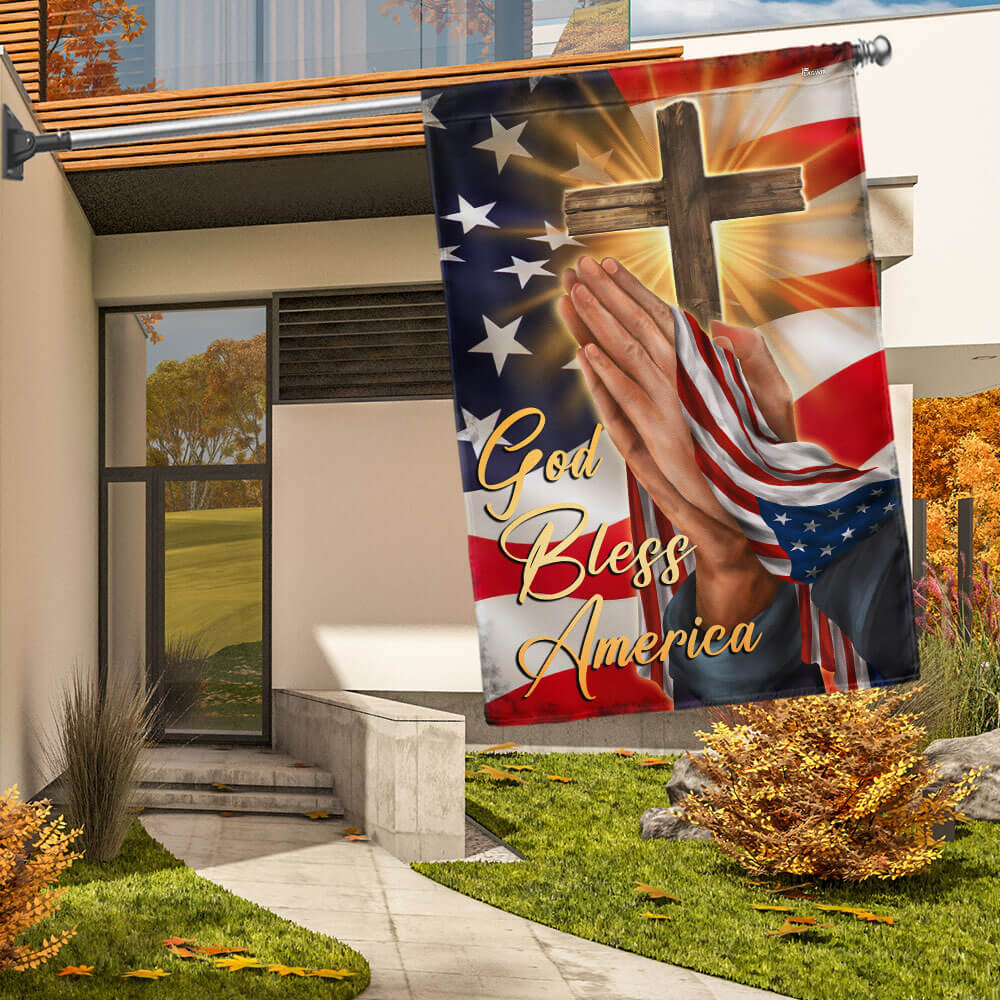 God Bless America Flag