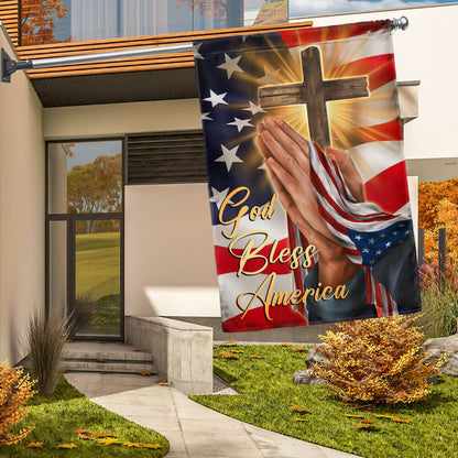 God Bless America Flag