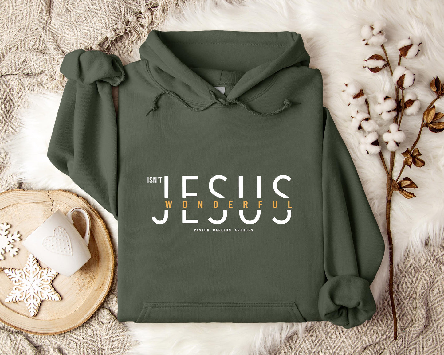 Isn't Jesus Wonderful Hoodie