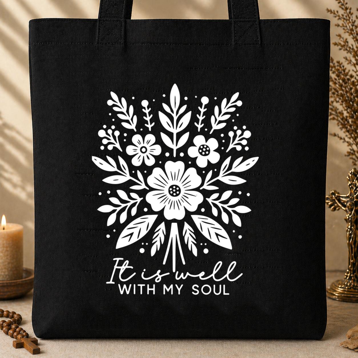 It Is Well With My Soul 01 Tote Bag
