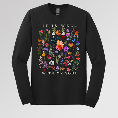 It Is Well With My Soul 02 Long Sleeve T-Shirt