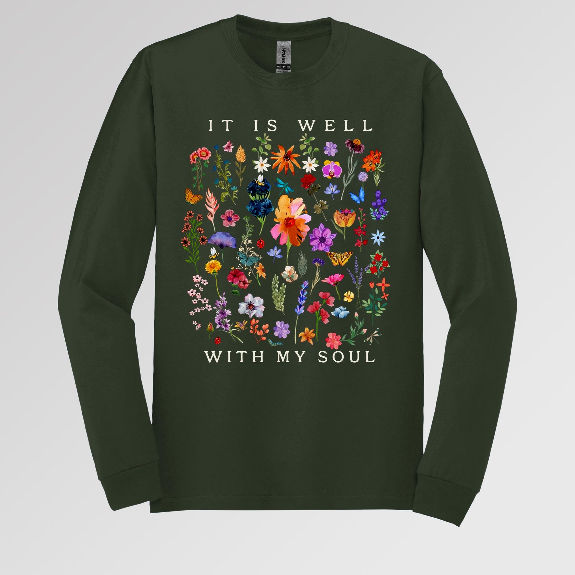It Is Well With My Soul 02 Long Sleeve T-Shirt