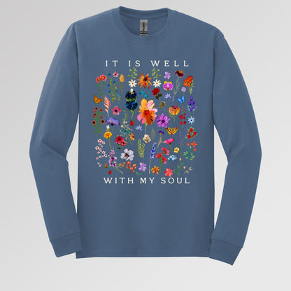 It Is Well With My Soul 02 Long Sleeve T-Shirt