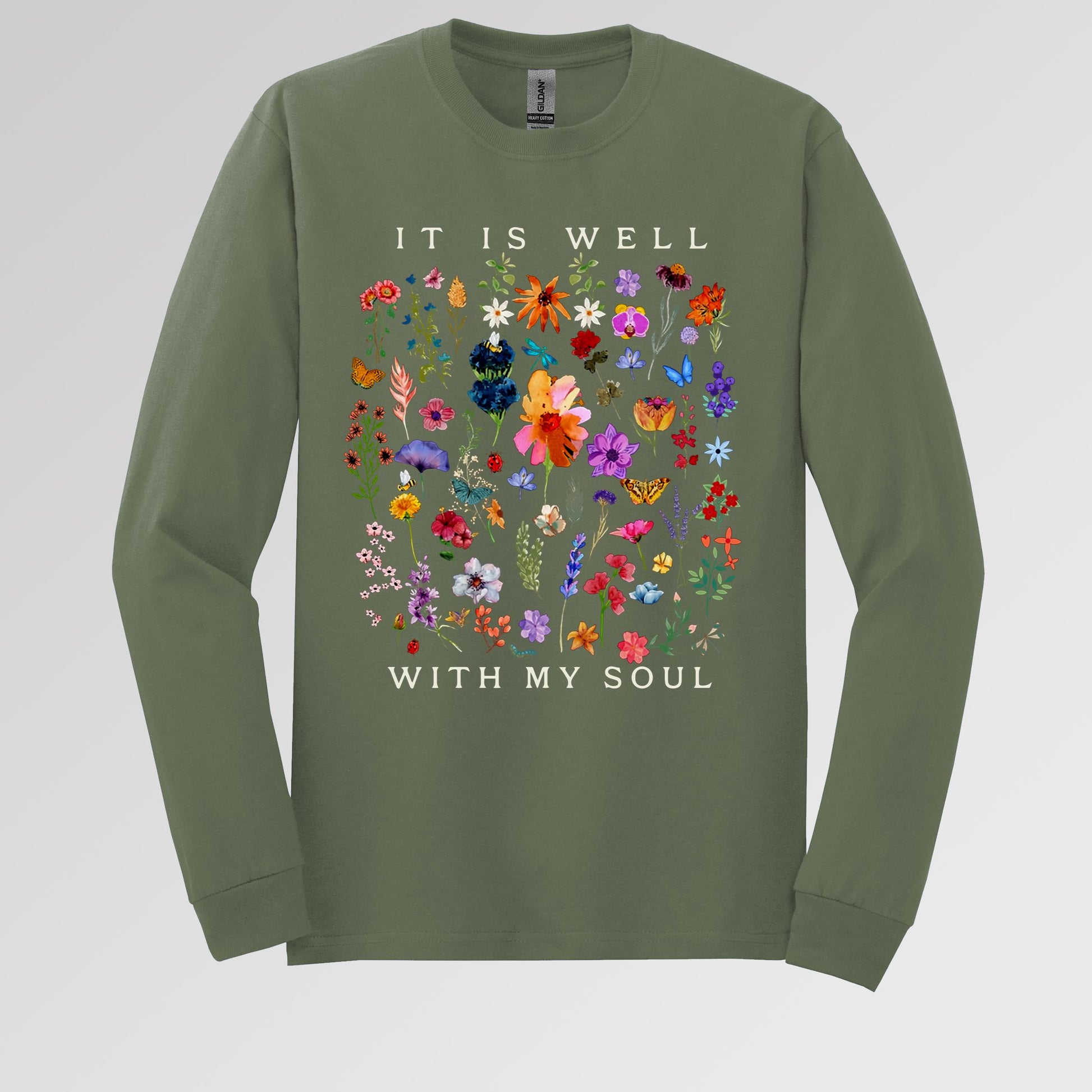 It Is Well With My Soul 02 Long Sleeve T-Shirt