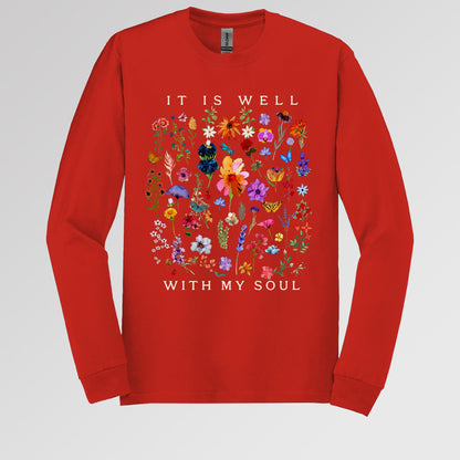 It Is Well With My Soul 02 Long Sleeve T-Shirt