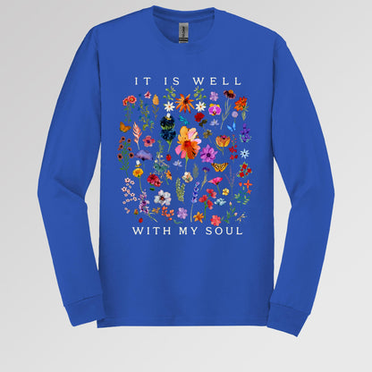 It Is Well With My Soul 02 Long Sleeve T-Shirt
