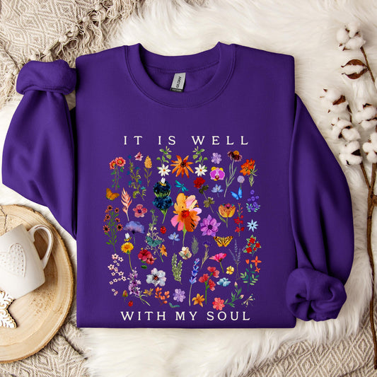It Is Well With My Soul 02 Sweatshirt